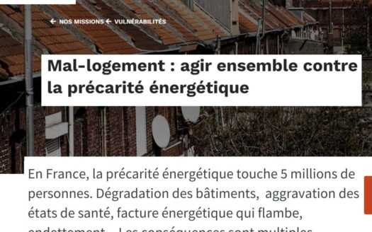 Montage pour annoncé le soutien de la Fondation de France à notre projet